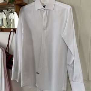 Men's Classic White Proper Cloth button down